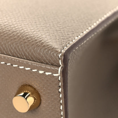 Hermes Epsom Kelly Sellier 25 Etoupe 10 of 13