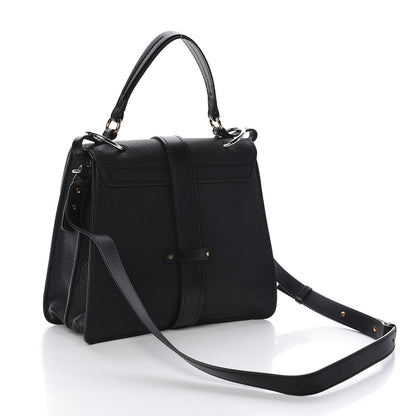 Chloe Grained Calfskin Medium Aby Day Shoulder Bag Black 3 of 9