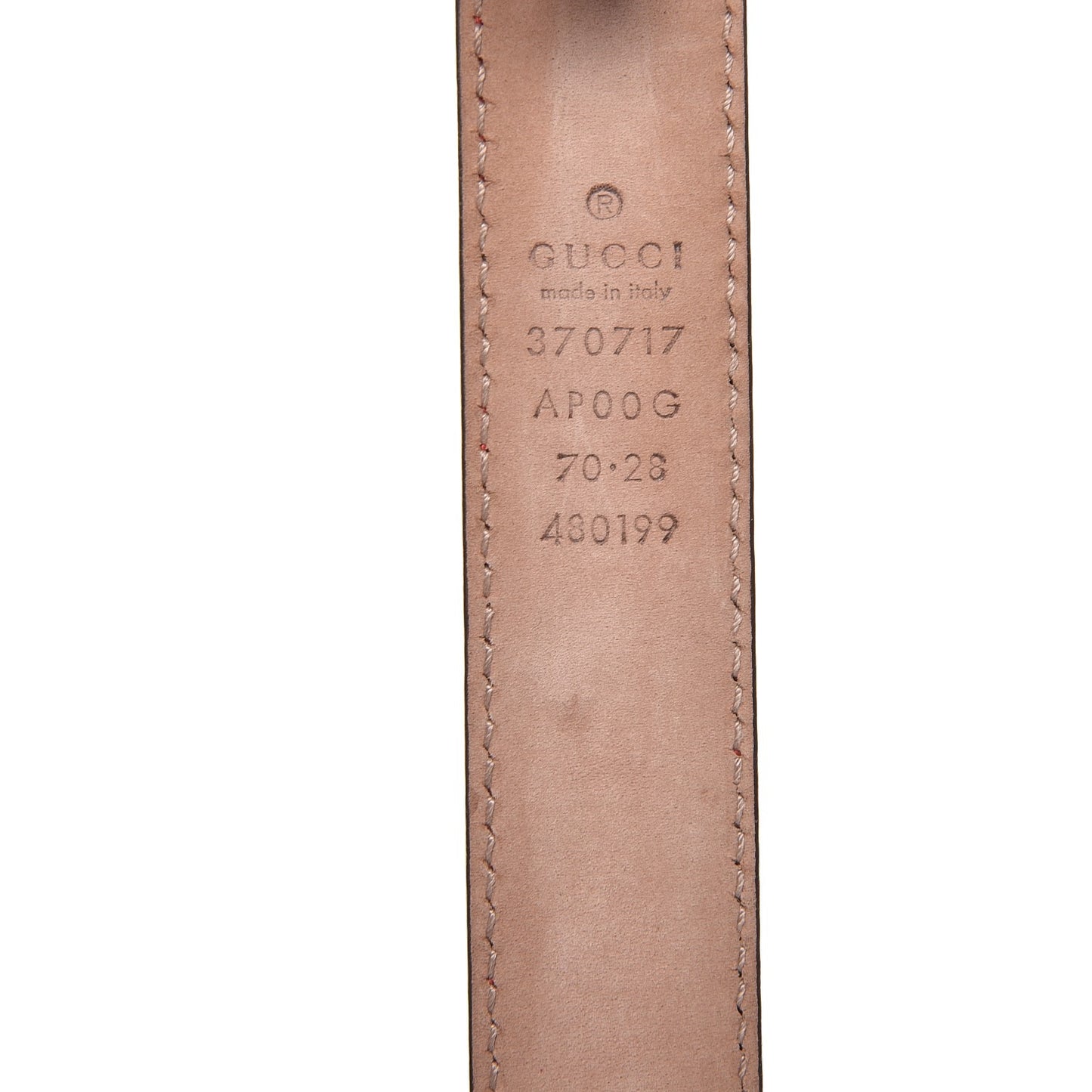 Moon Calfskin Interlocking G 25mm Belt 70 28 Red