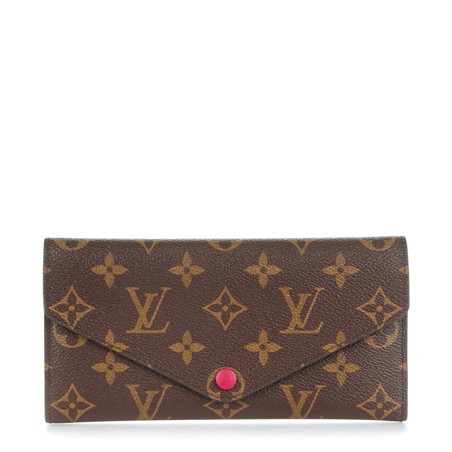 Monogram Josephine Wallet Fuchsia