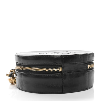 Chanel Glazed Calfskin Round As Earth Evening Bag Black 4 of 10