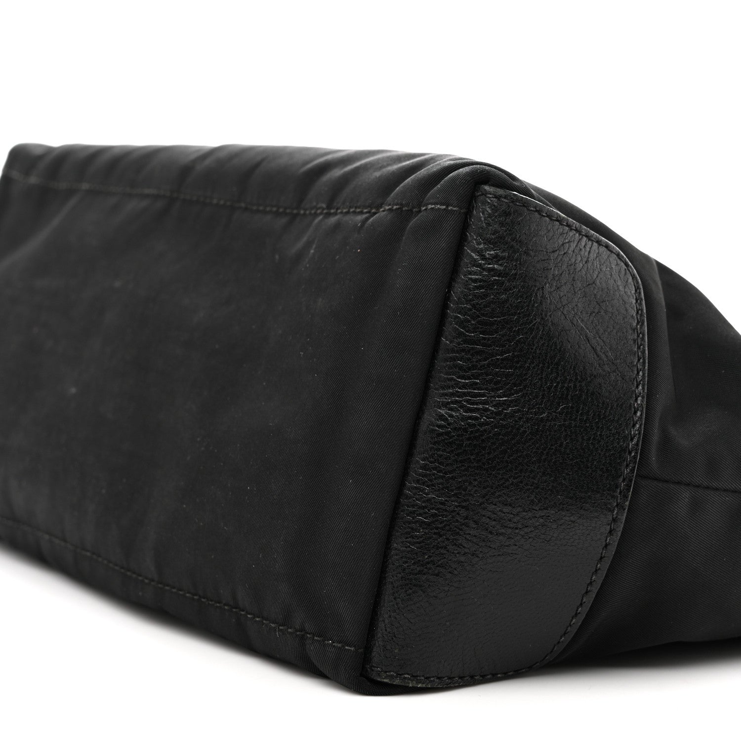 Prada Nylon Shoulder Bag  Black 10 of 15