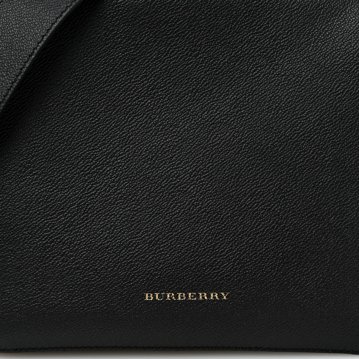 Soft Grain Calfskin House Check Small Helmsley Crossbody Black