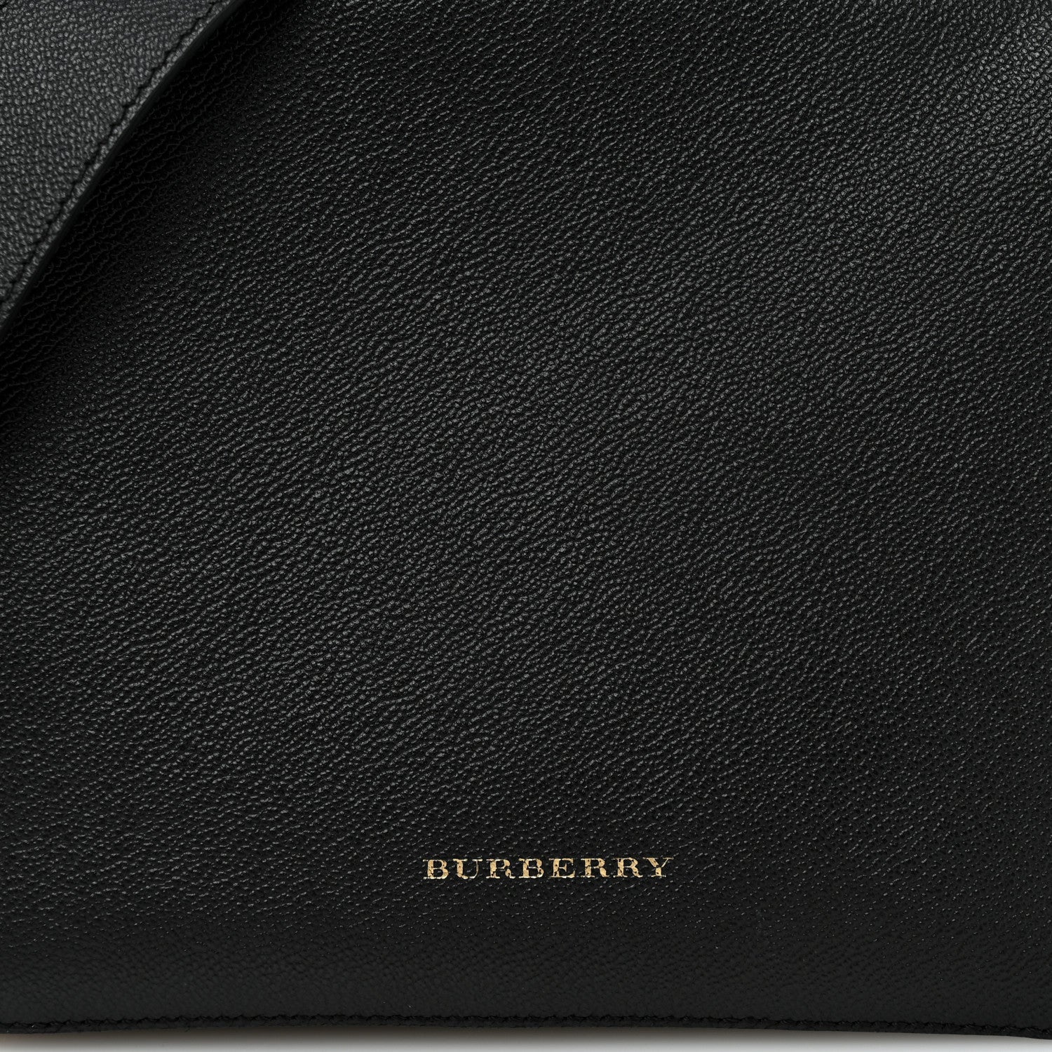 Burberry Soft Grain Calfskin House Check Small Helmsley Crossbody Black 8 of 10