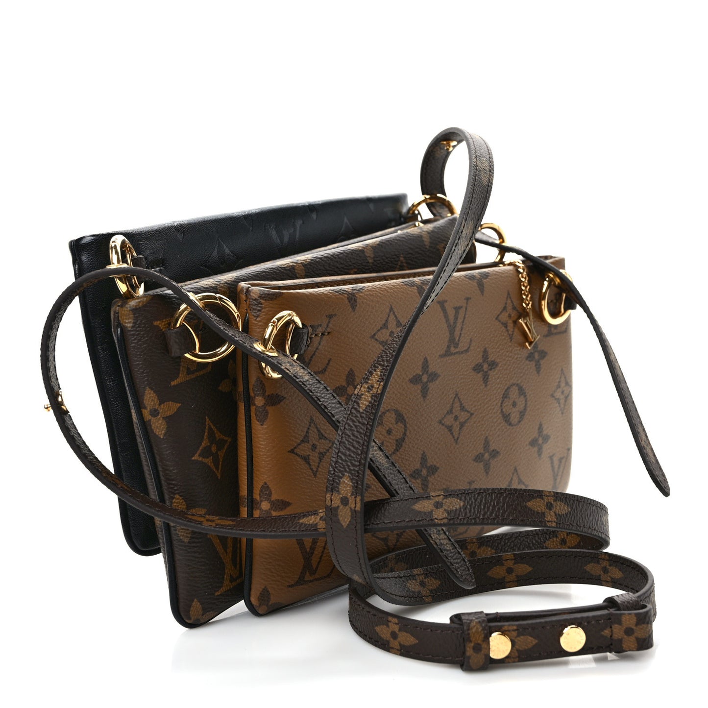 Reverse Monogram Lambskin LV3 Pouch
