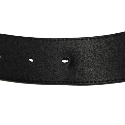 Gucci Textured Calfskin Double G 40mm Belt 95 38 Black 7 of 7
