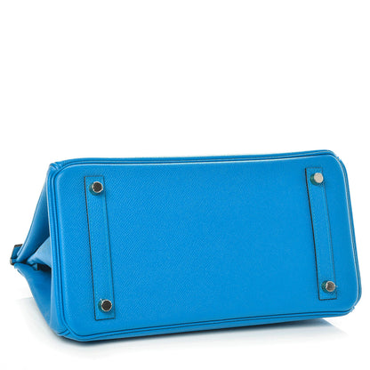 Hermes Epsom Birkin 30 Bleu Zanzibar 4 of 13