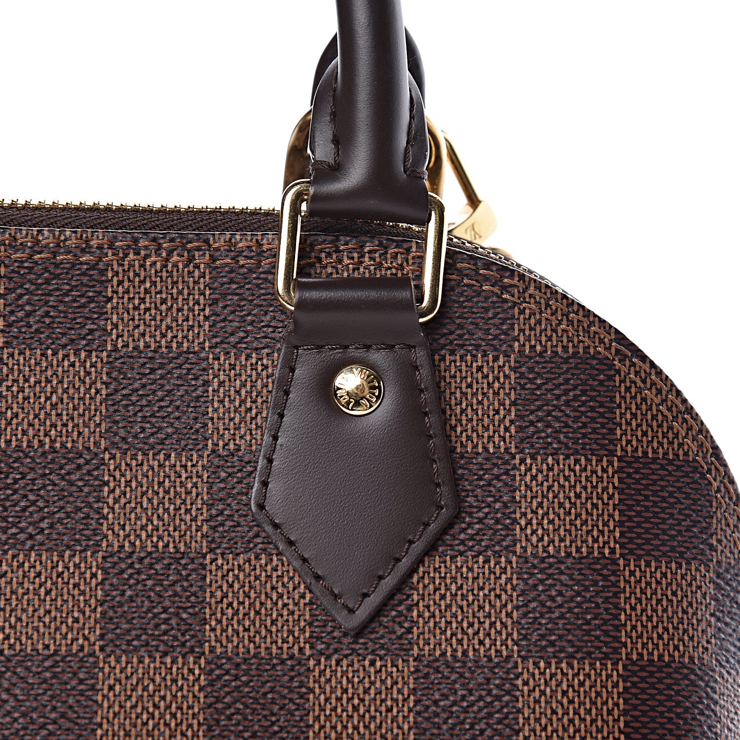 Louis Vuitton Damier Ebene Alma BB 9 of 10