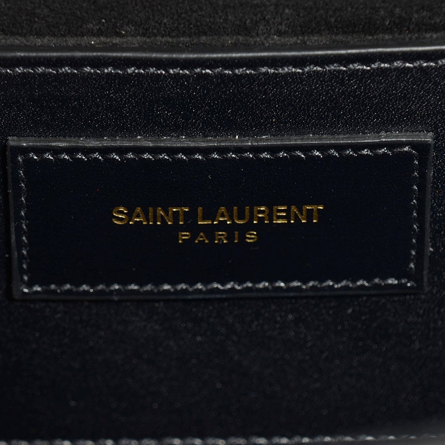 Smooth Calfskin Medium Classic Monogram Kate Tassel Satchel Black