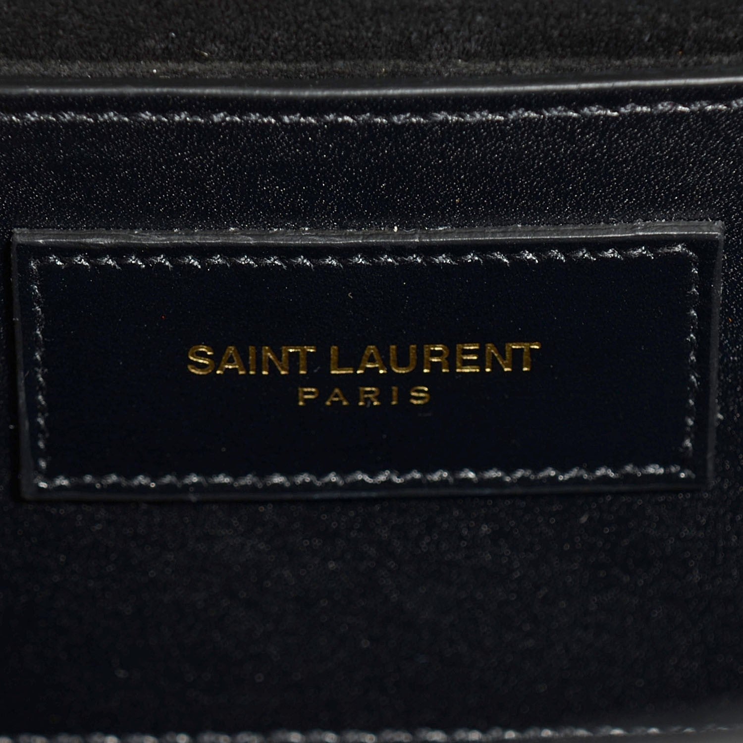 Saint Laurent Smooth Calfskin Medium Classic Monogram Kate Tassel Satchel Black 7 of 9