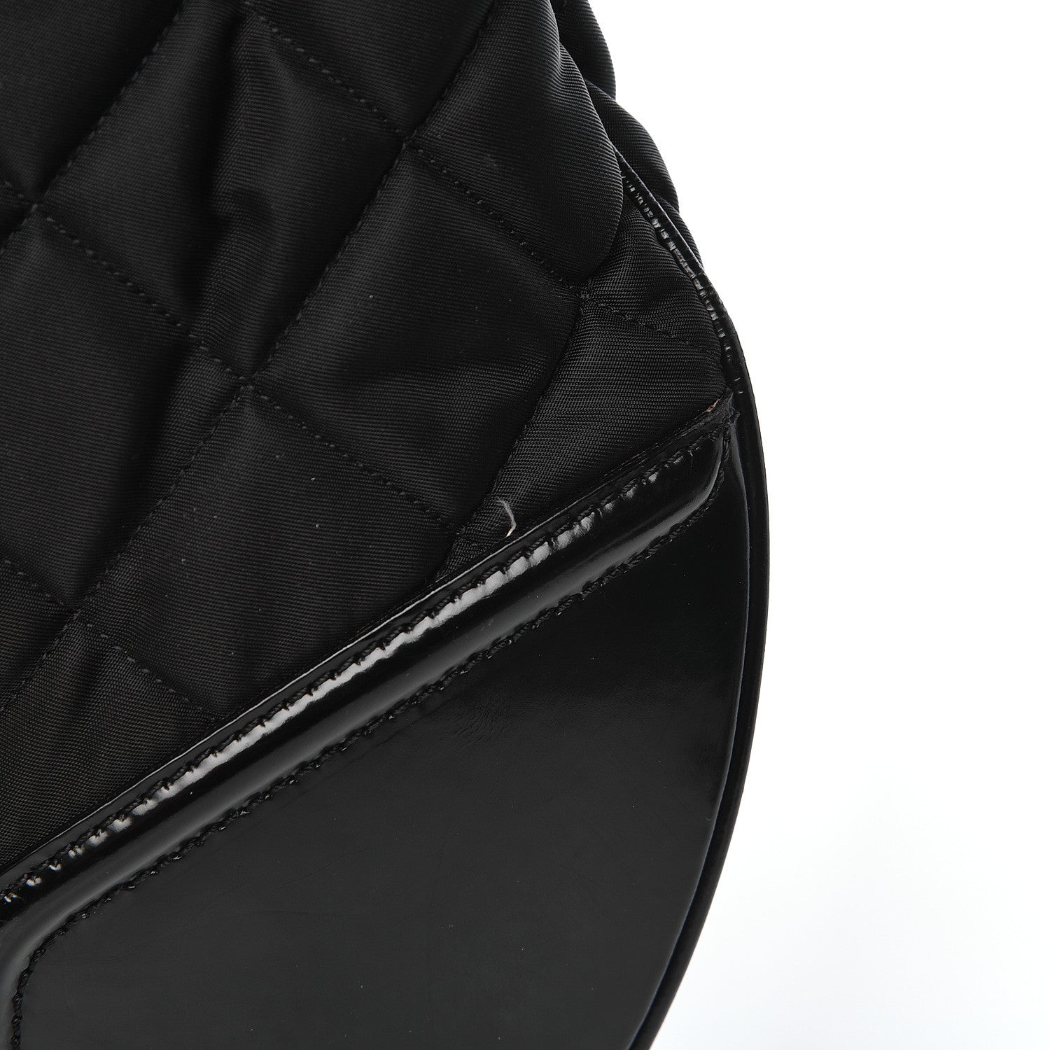Burberry Nylon Calfskin Quilted Hoxton Hobo Black 8 of 13