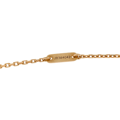 Van Cleef & Arpels 18K Yellow Gold Mother of Pearl Sweet Alhambra Pendant Necklace 4 of 5