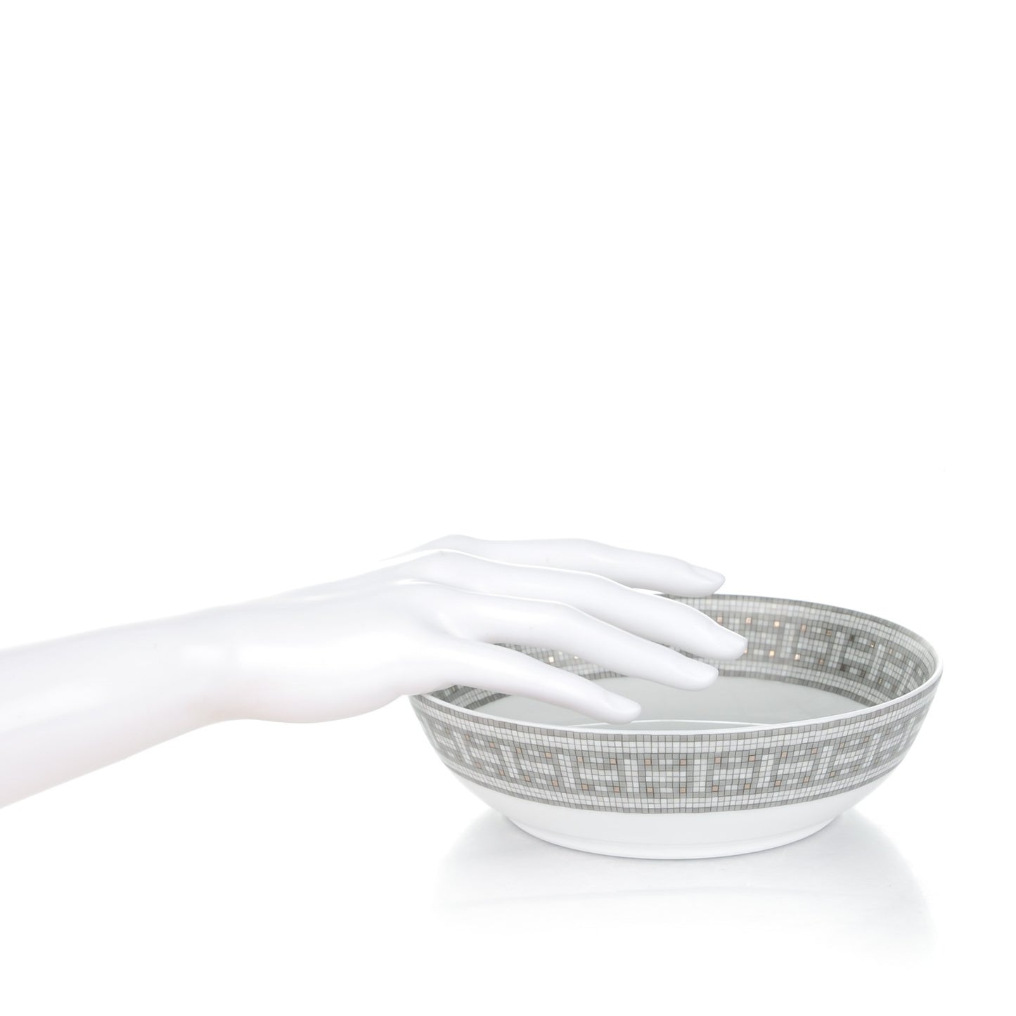 Porcelain Mosaique Au 24 Platine Cereal Bowl Set of 2