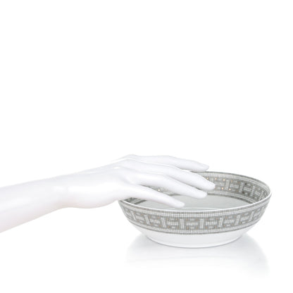 Hermes Porcelain Mosaique Au 24 Platine Cereal Bowl Set of 2 2 of 7