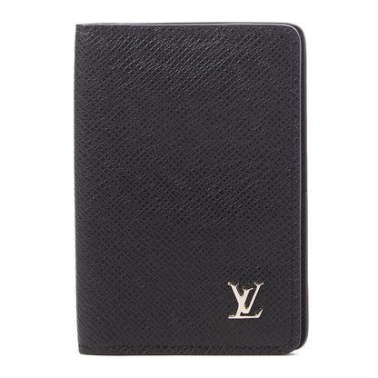 Louis Vuitton Taiga Pocket Organizer NM Black 1 of 8