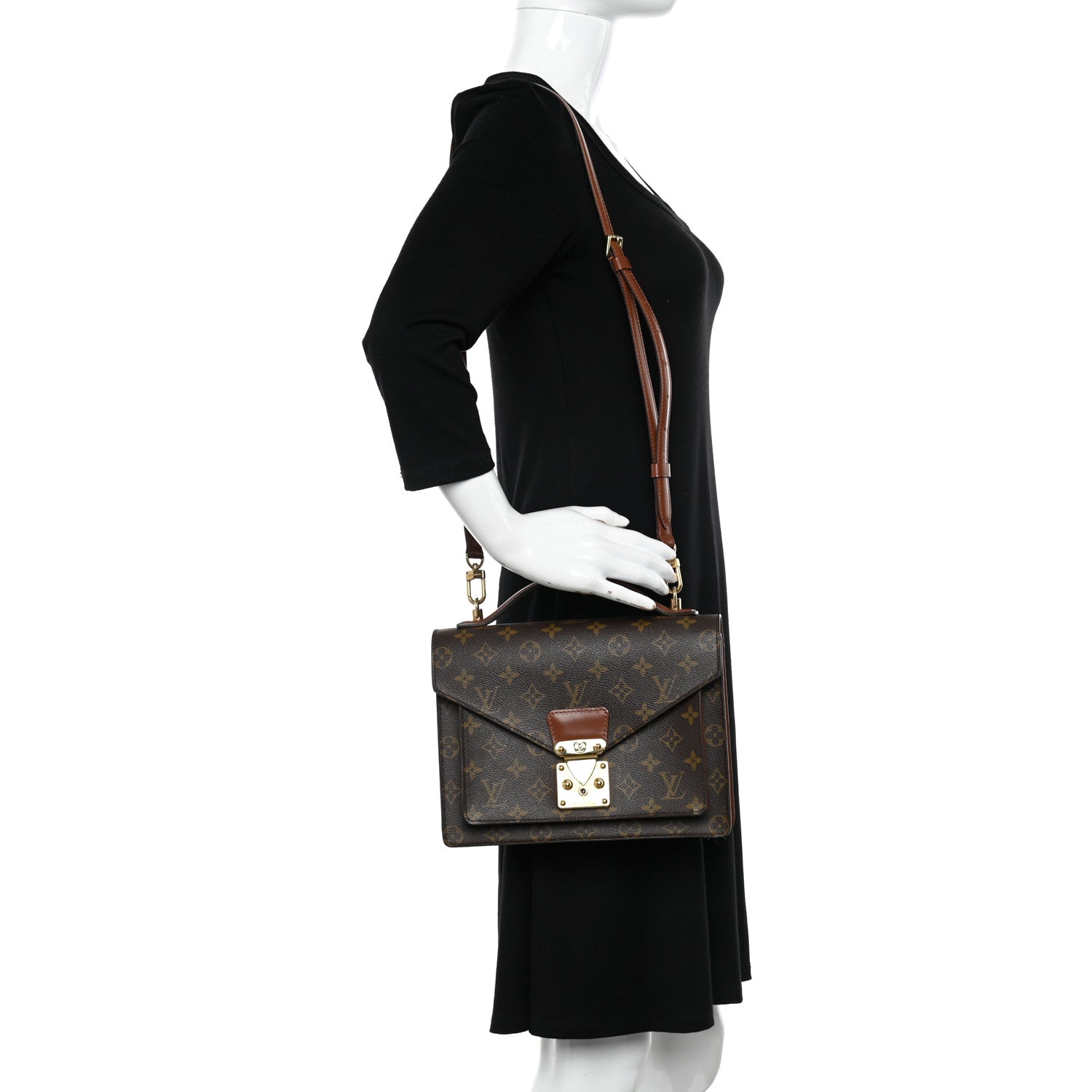 Louis Vuitton Monogram Monceau 26 2 of 11