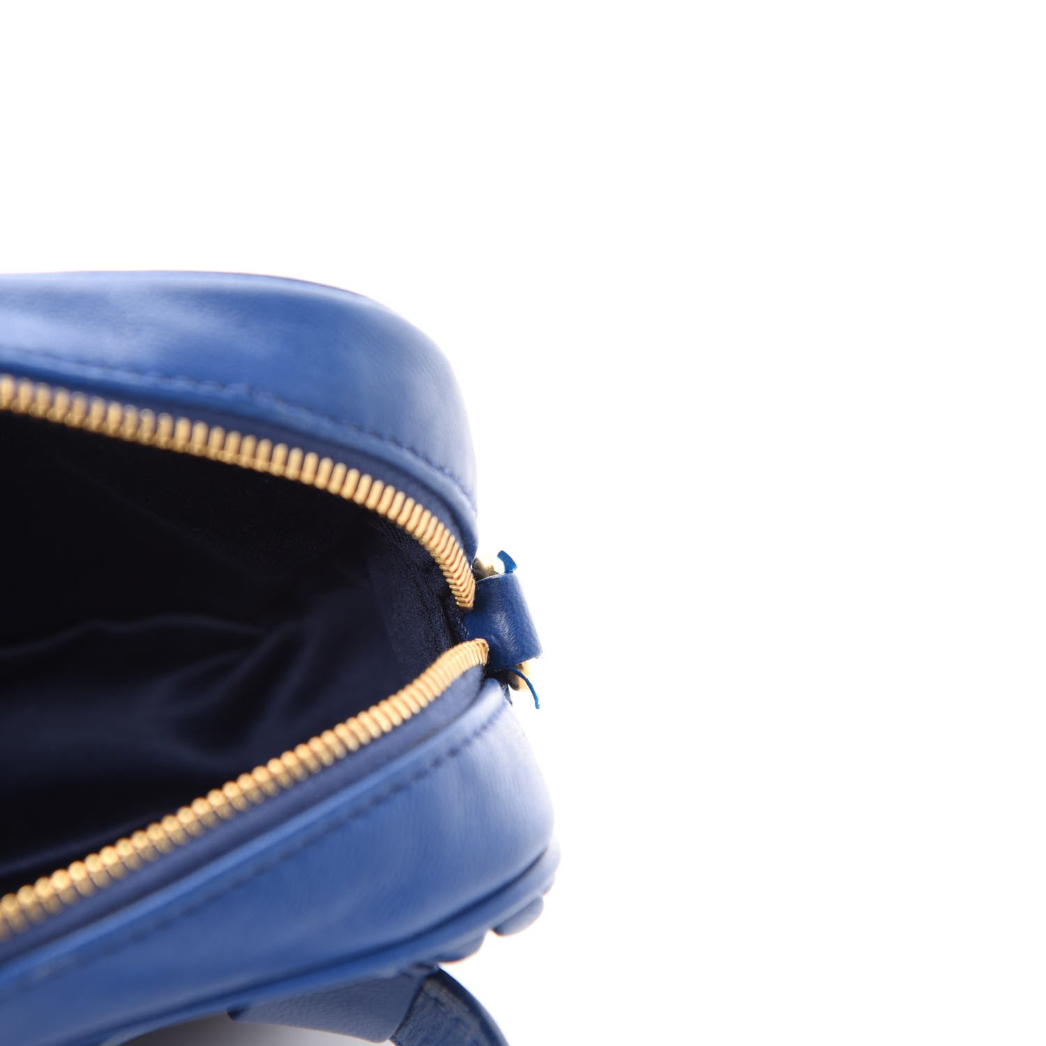 Miu Miu Nappa Matelasse Marsupio Belt Bag Azurro 8 of 10
