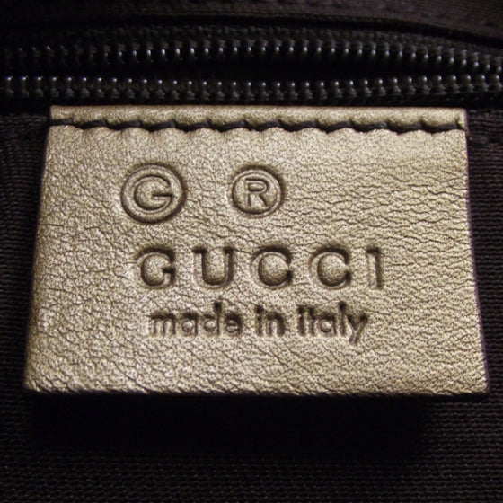 Gucci Monogram Crystal D Gold Hobo 7 of 10
