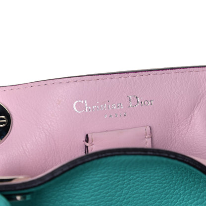 Christian Dior Bullcalf Medium Diorissimo Tote Turquoise 10 of 13