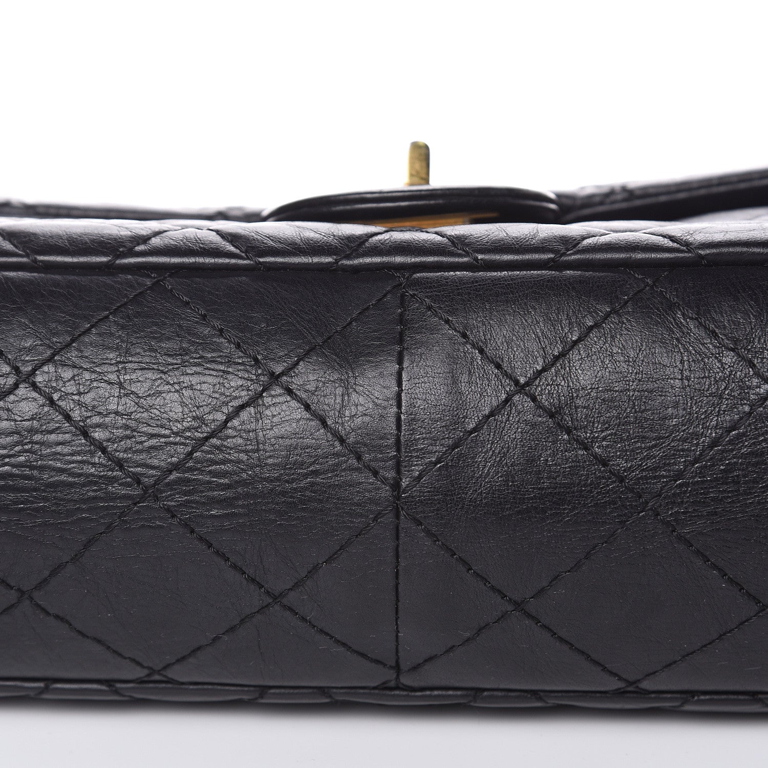 Chanel Aged Calfskin Quilted 2.55 Reissue 226 Flap Black 12 of 14