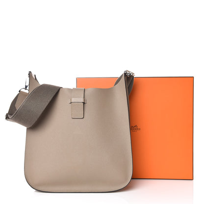 Hermes Epsom Evelyne Sellier 29 PM Gris Asphalte Etain 11 of 11