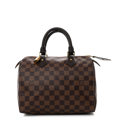 Louis Vuitton Damier Ebene Speedy 25 1 of 10