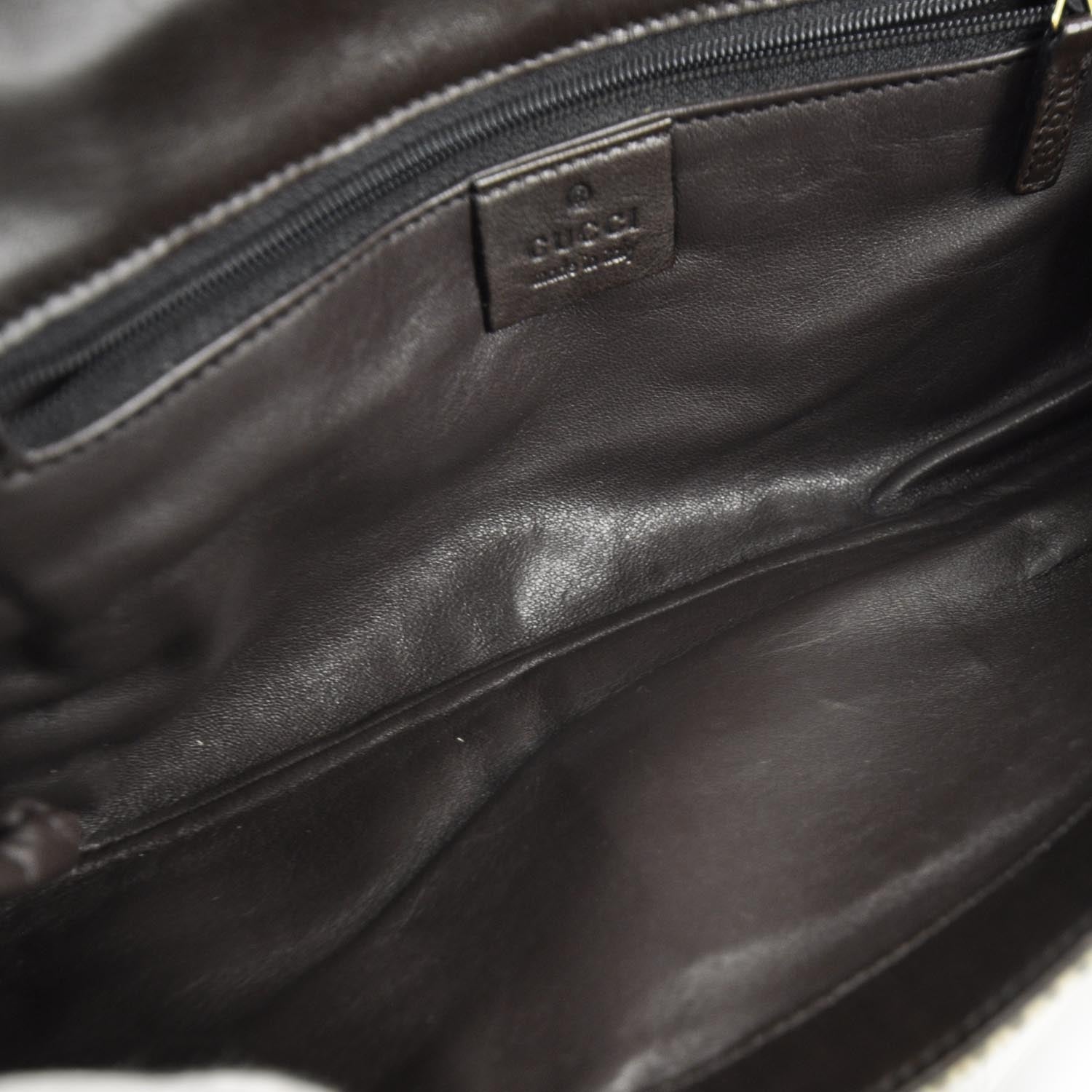 Gucci Python Bamboo Top Handle Bag 6 of 8