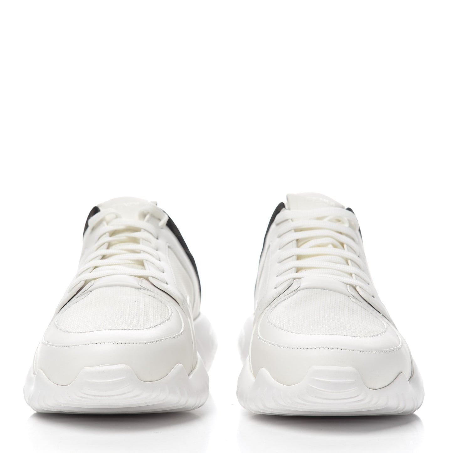 Vitello Technical Mesh FF Mens Sneakers 12 Ultra White Maya Black
