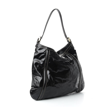 Gucci Dialux Medium Britt Shoulder Bag Black 3 of 10