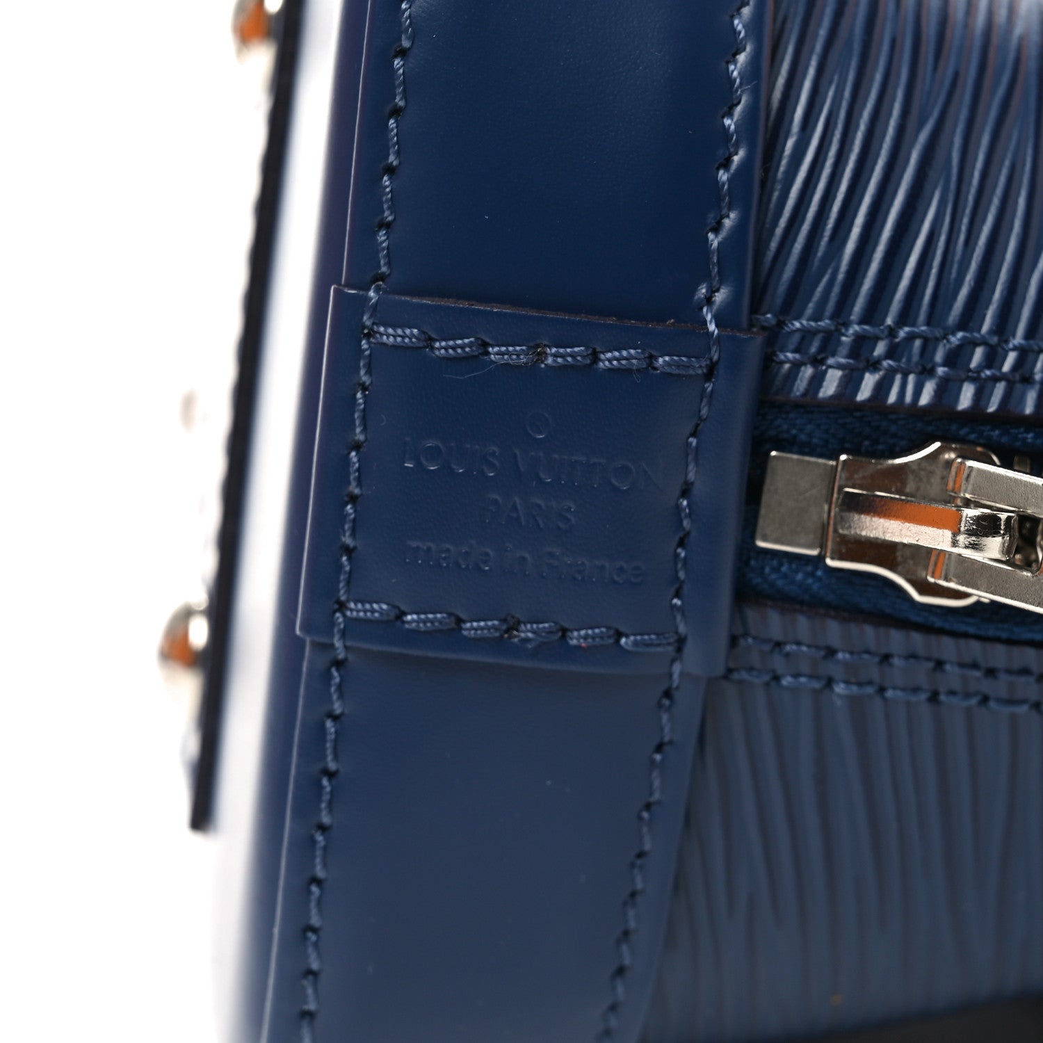 Louis Vuitton Epi Alma BB Indigo 6 of 10