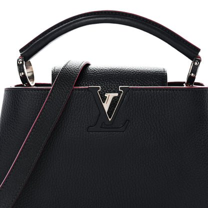 Louis Vuitton Taurillon Capucines BB Cobalt Fuchsia 7 of 12