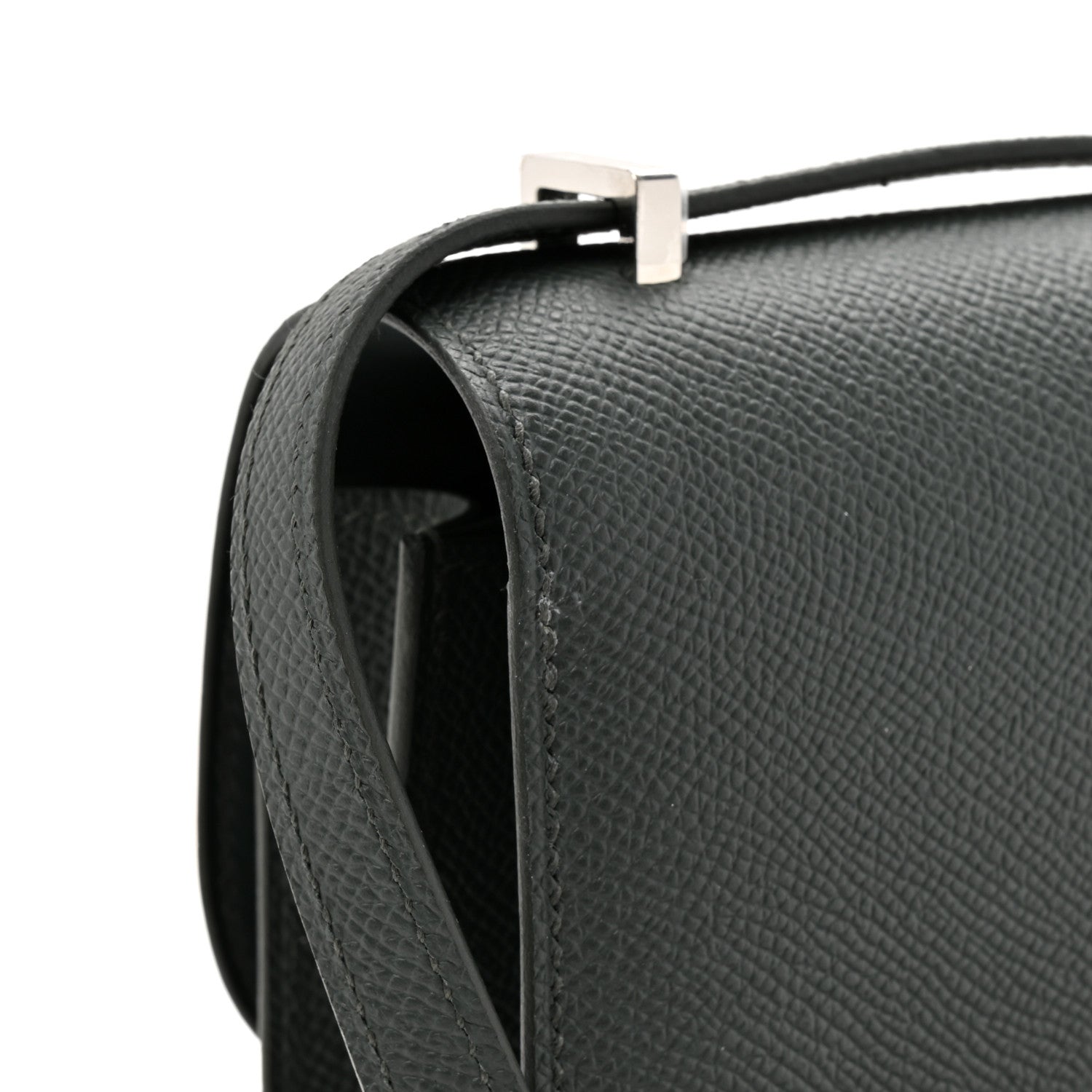 Hermes Epsom Enamel Constance 18 Vert Mangrove 13 of 14