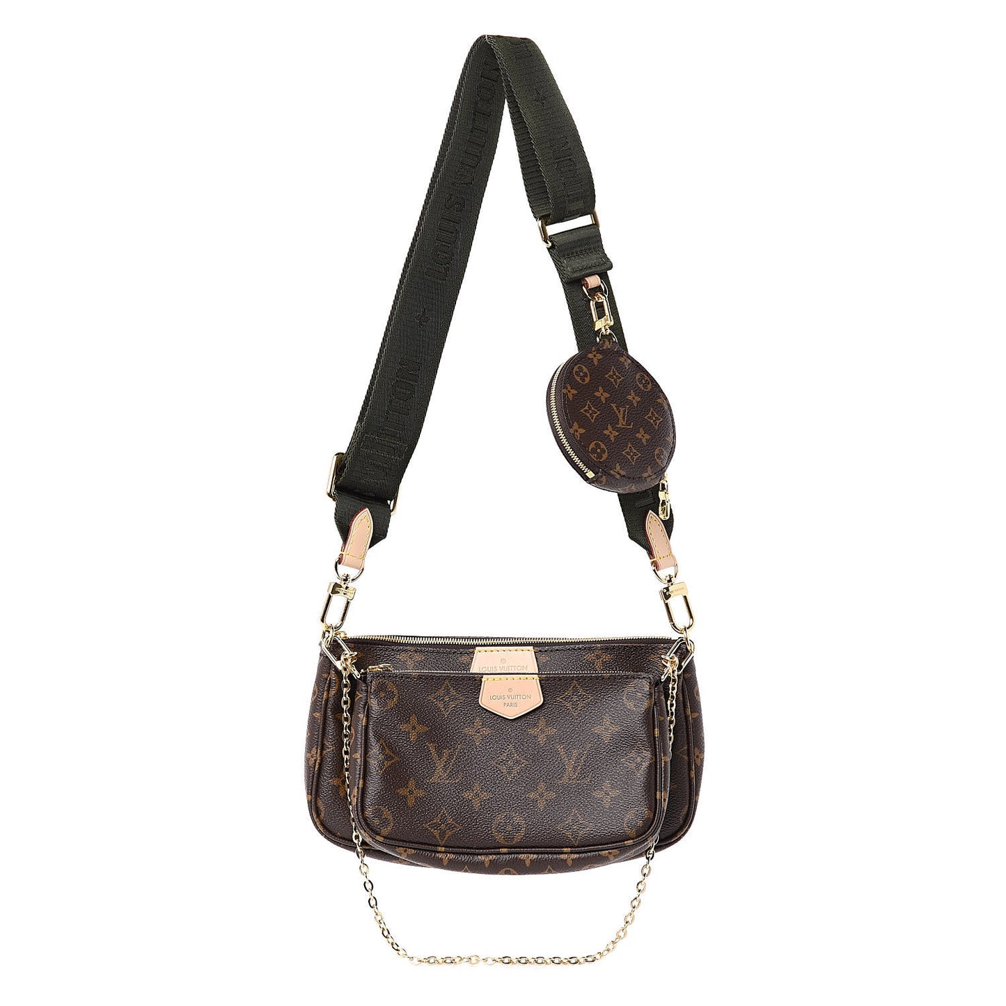 Monogram Multi Pochette Accessories Kaki