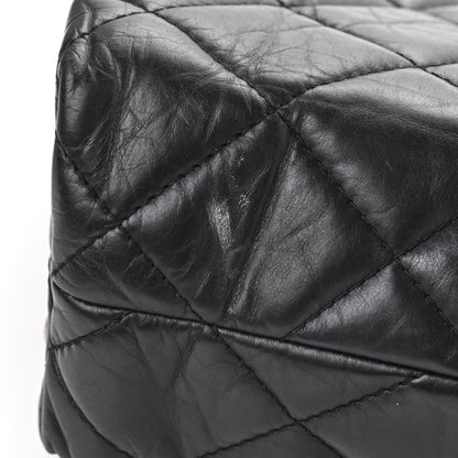 Chanel Aged Calfskin Reissue 2.55 Small Tote Black 11 of 14