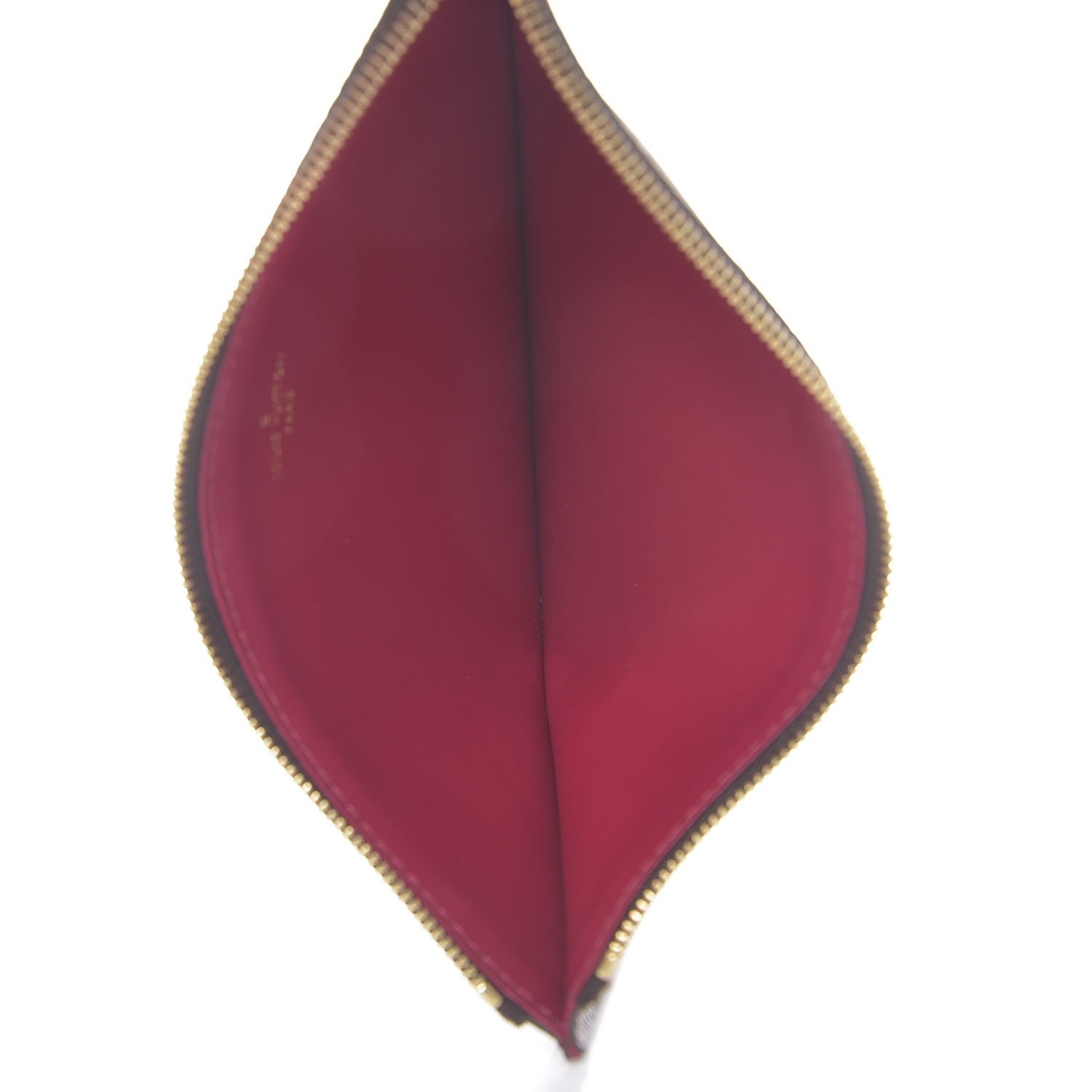 Louis Vuitton Monogram Felicie Chain Wallet Zippered Insert 5 of 6