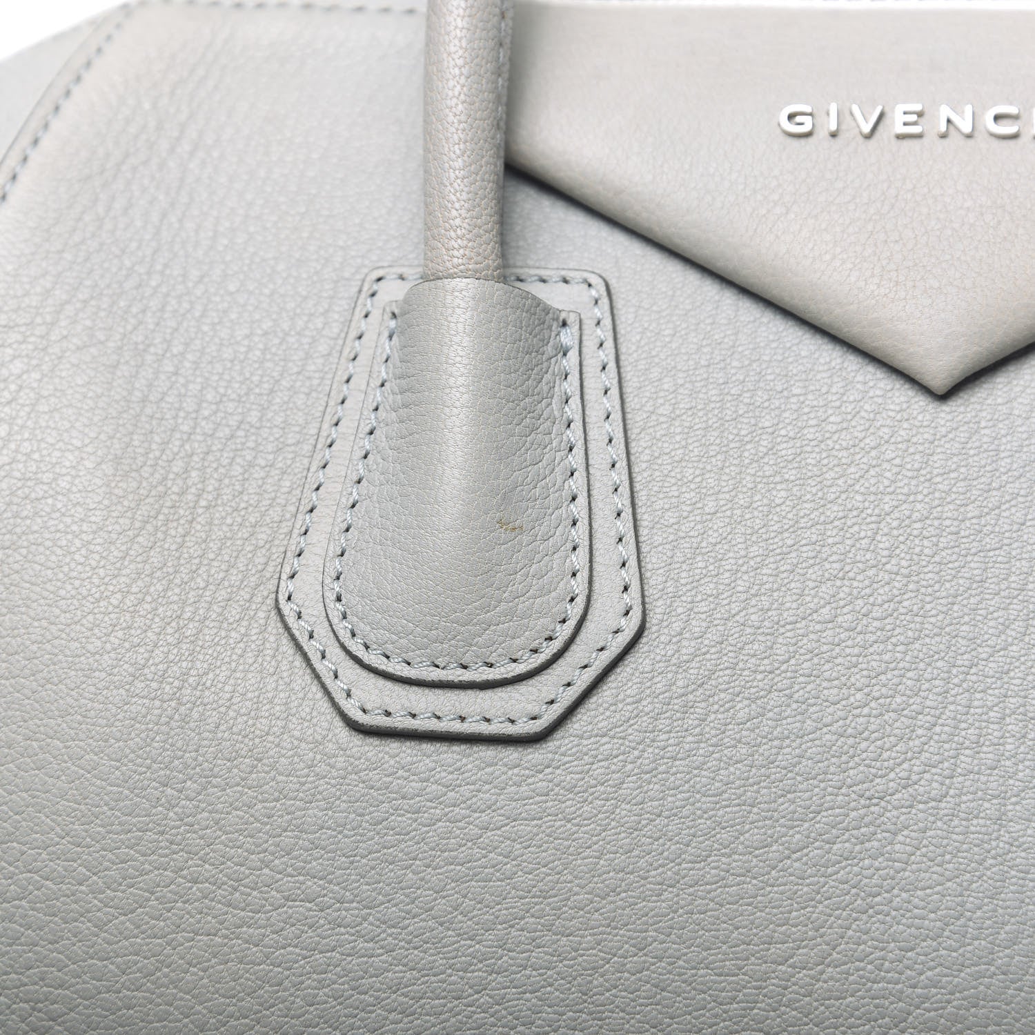 Givenchy Sugar Goatskin Medium Antigona Pearl Grey 12 of 17