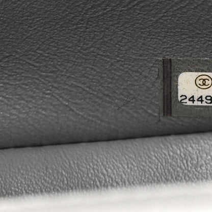 Chanel Caviar Quilted Mini Rectangular Flap Grey 7 of 13