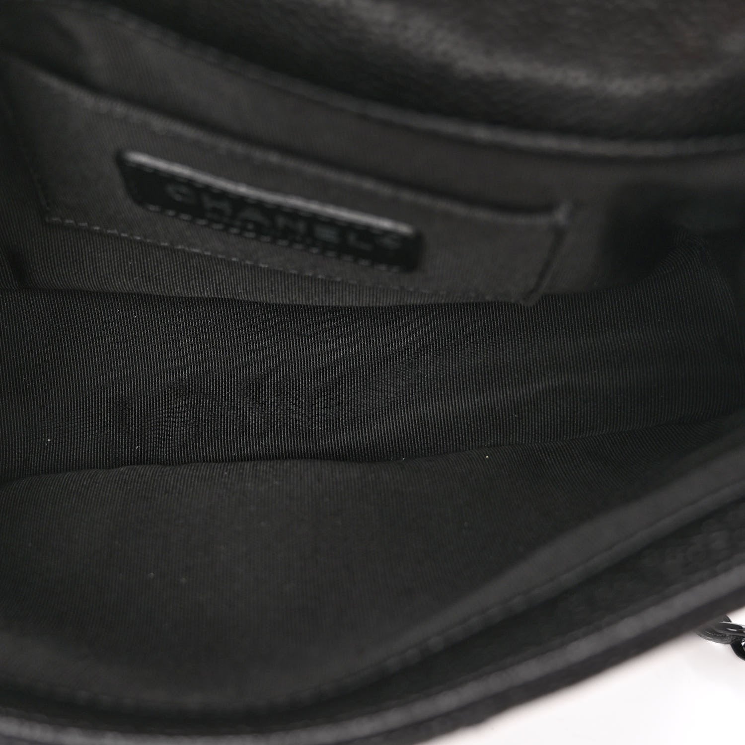 Chanel Caviar Quilted Incognito Mini Square Flap Black 5 of 11