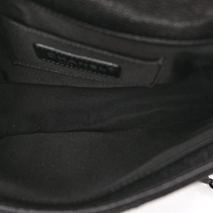 Chanel Caviar Quilted Incognito Mini Square Flap Black 5 of 11