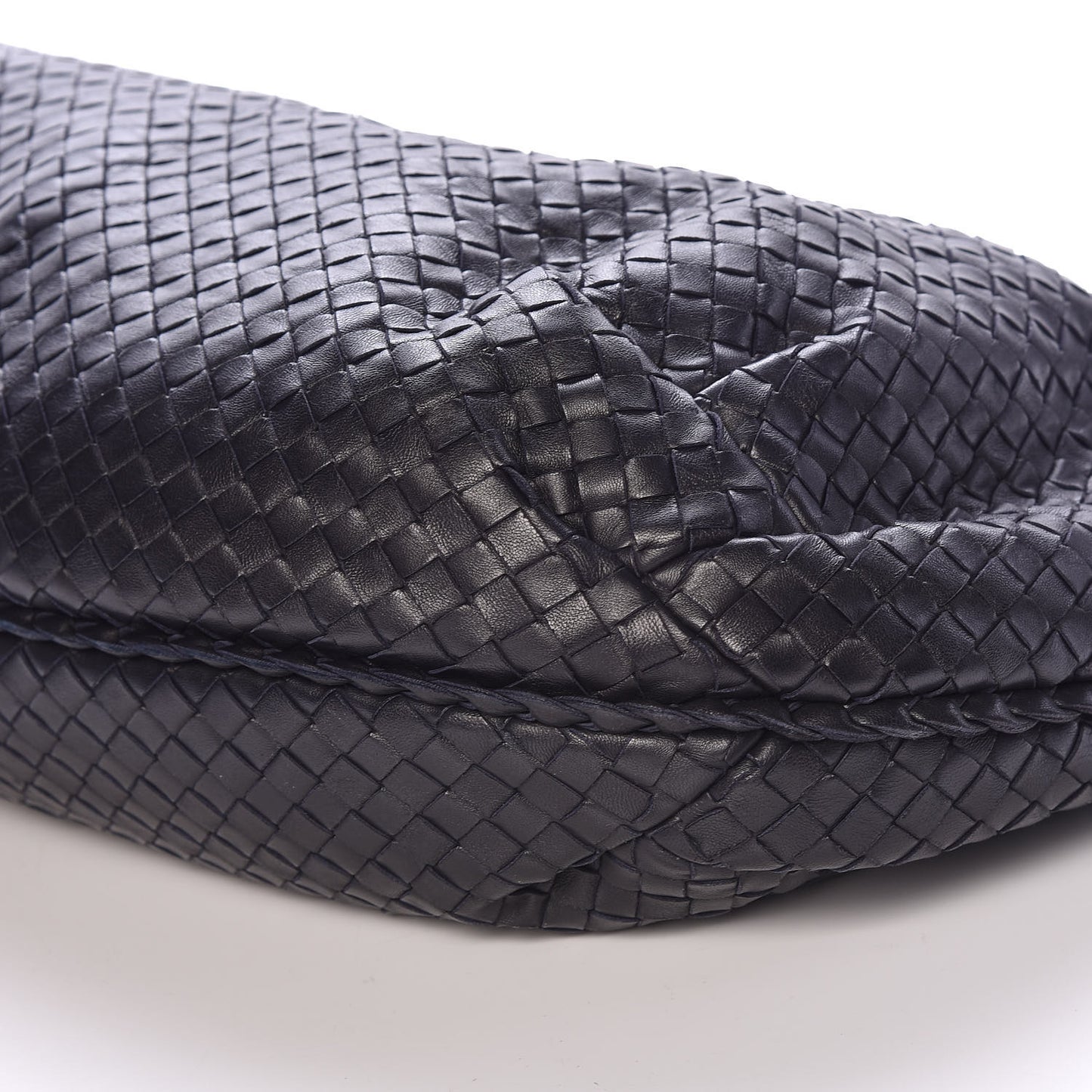 Nappa Intrecciato Large Belly Veneta Hobo Tourmaline