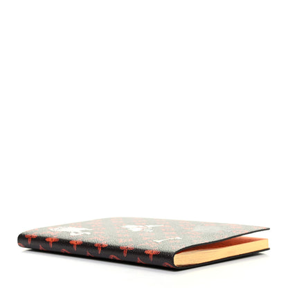 Louis Vuitton Catogram Clemence Notebook MM Marron 4 of 5