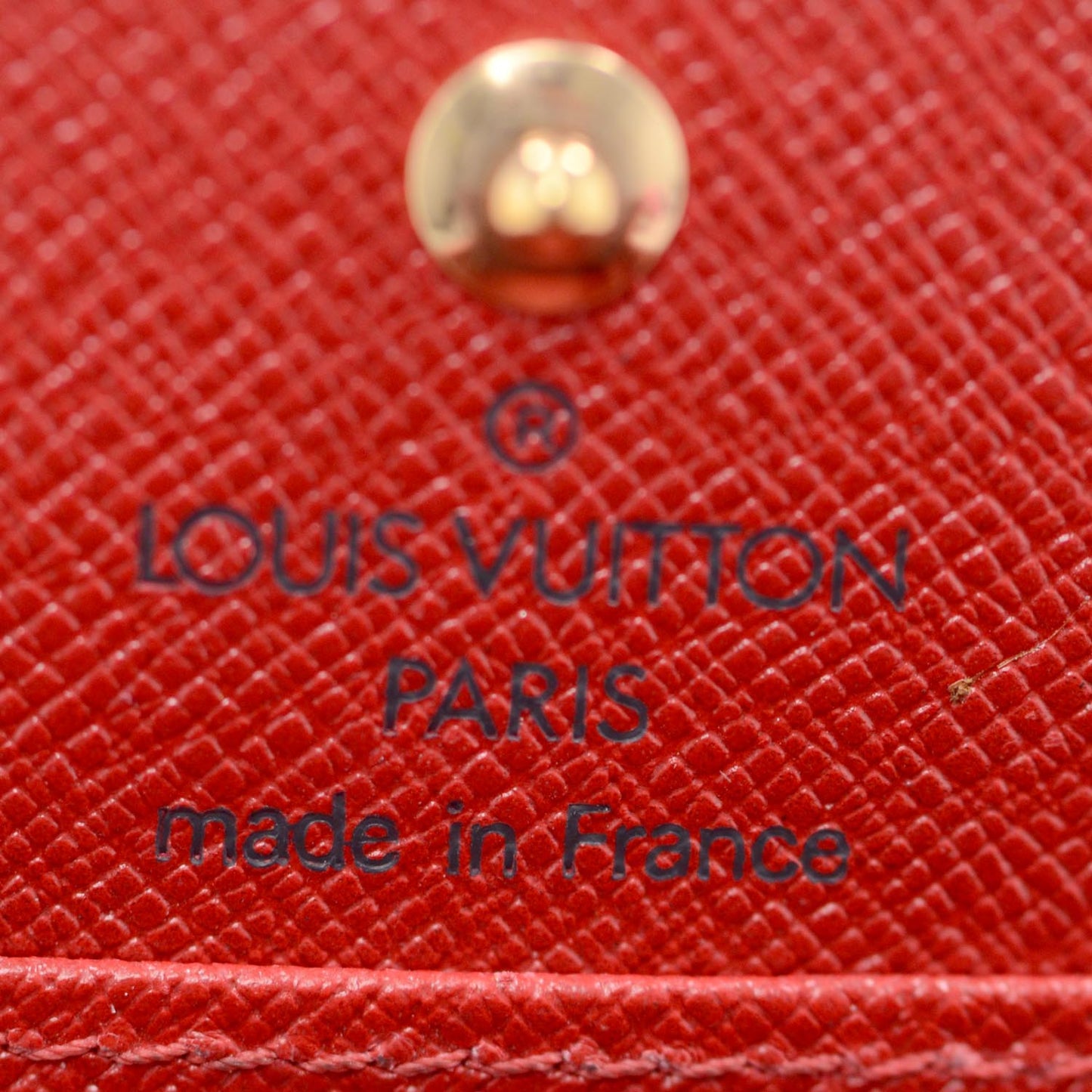 Epi Porte-Monnaie Boite Coin Purse Red