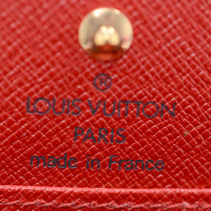 Louis Vuitton Epi Porte-Monnaie Boite Coin Purse Red 7 of 9