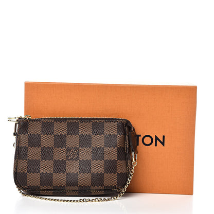 Louis Vuitton Damier Ebene Mini Pochette Accessories 8 of 8