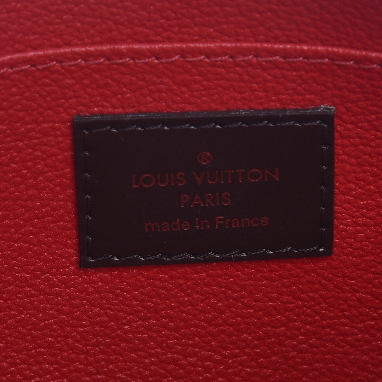 Louis Vuitton Damier Ebene Cosmetic Pouch 6 of 7