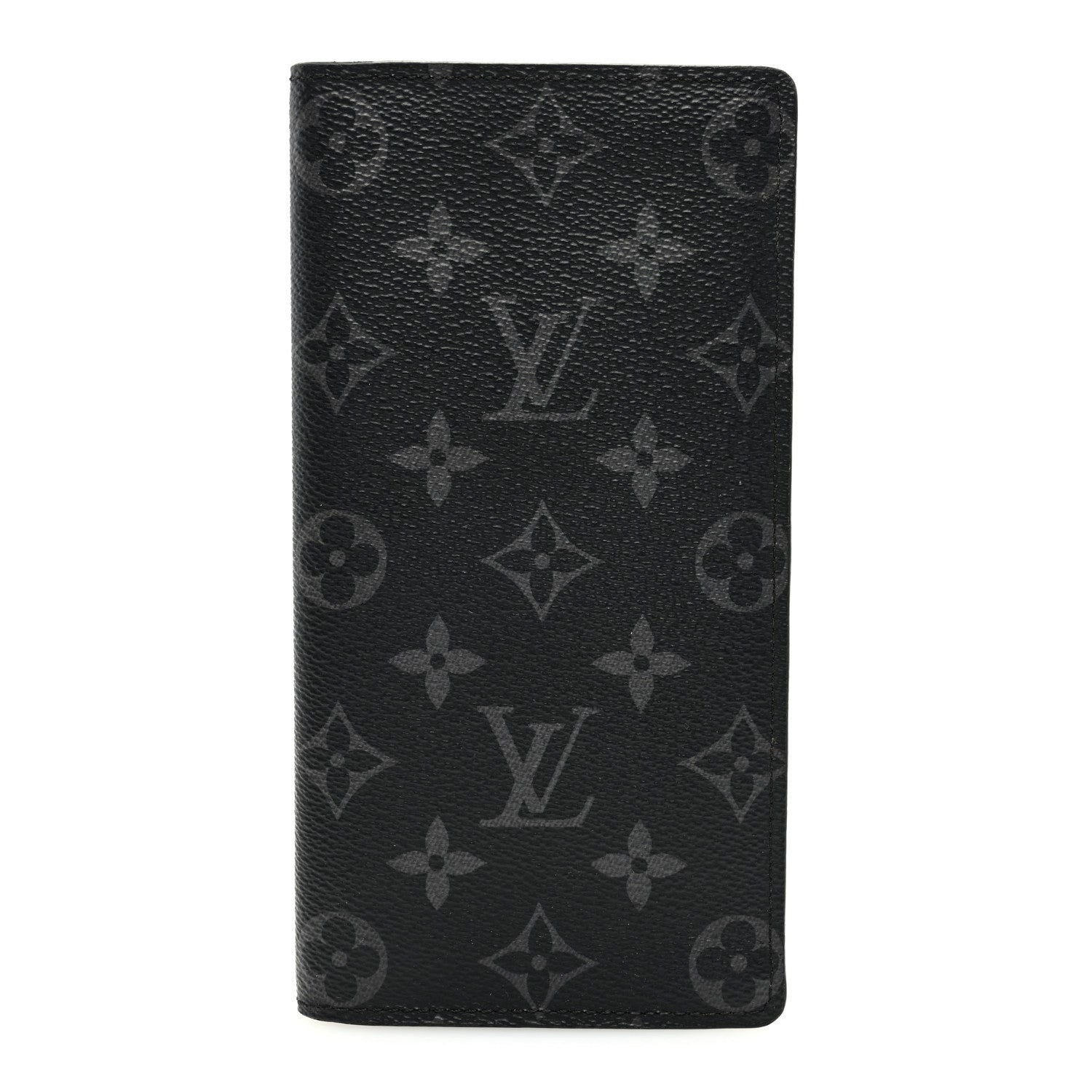 Louis Vuitton Monogram Eclipse Brazza Wallet 1 of 6