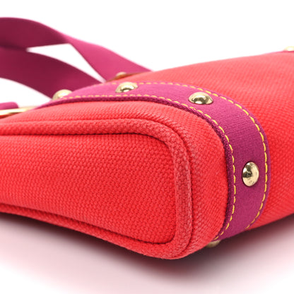Louis Vuitton Antigua Cabas PM Red 9 of 12