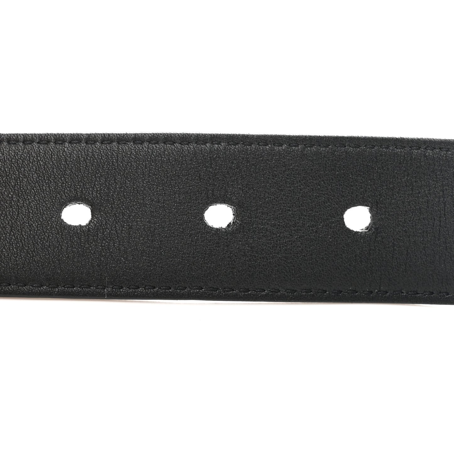 Smooth Calfskin Monogram Square Buckle Belt 70 28 Black