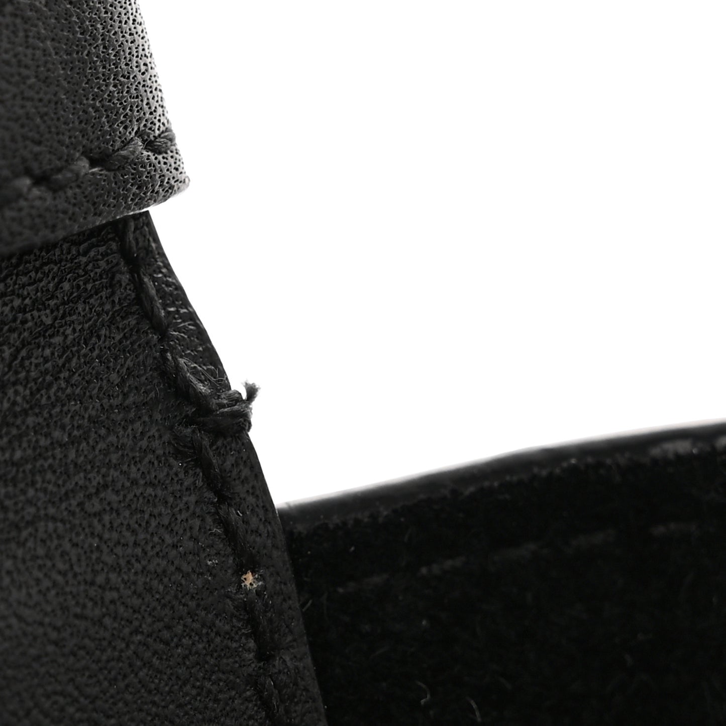 Calfskin Macrocannage Small Toujours Black