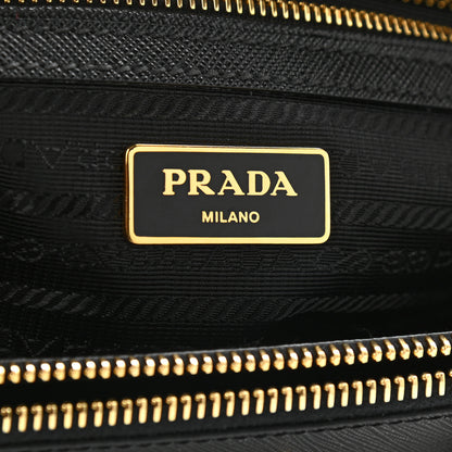 Prada Saffiano Small Galleria Double Zip Tote Black 6 of 9